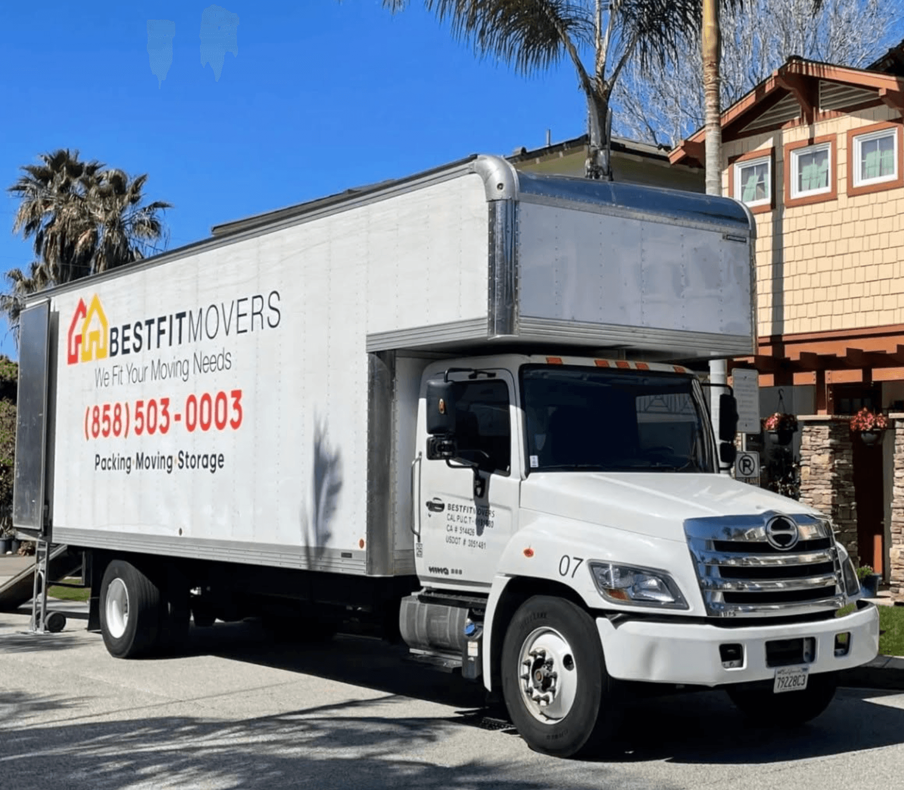 Best Fit Movers moving company serving Compton