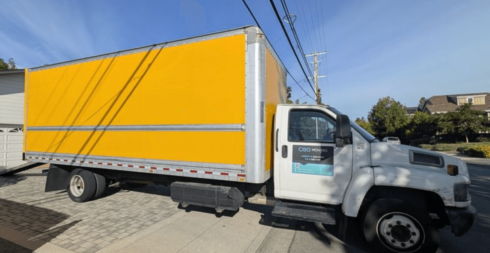 CEO Moving moving truck