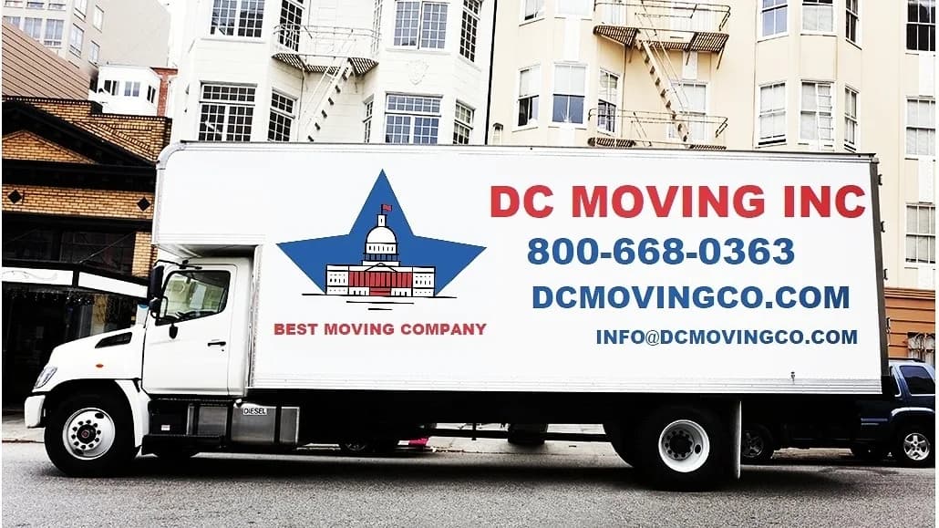 DC Moving Inc moving truck