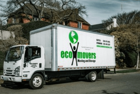 Eco Movers moving truck
