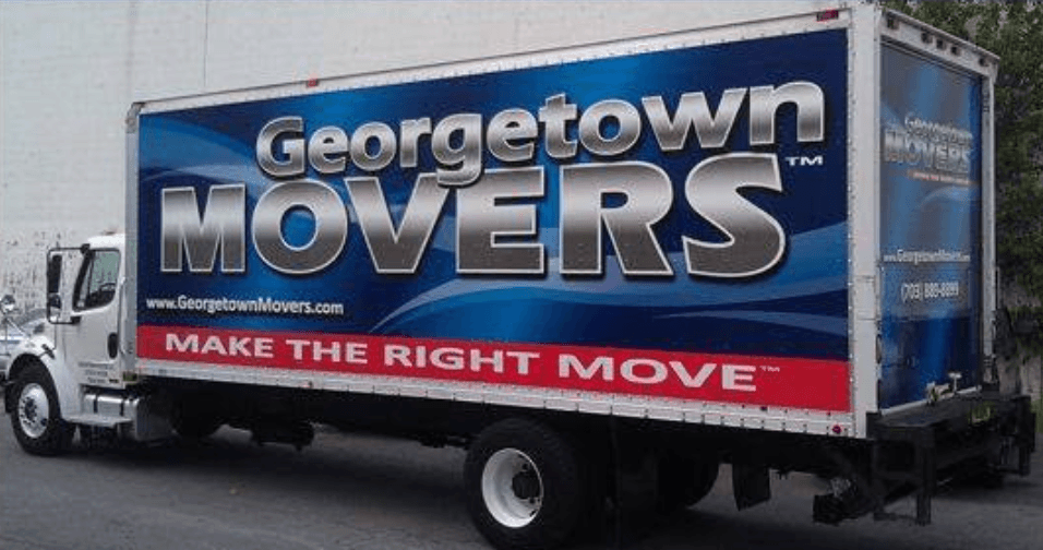 Georgetown Movers moving truck