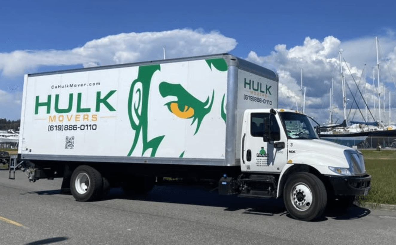 Hulk Movers moving truck