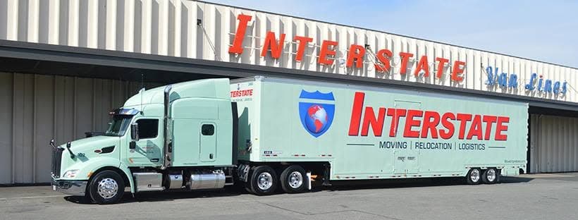 Interstate Van Lines moving truck