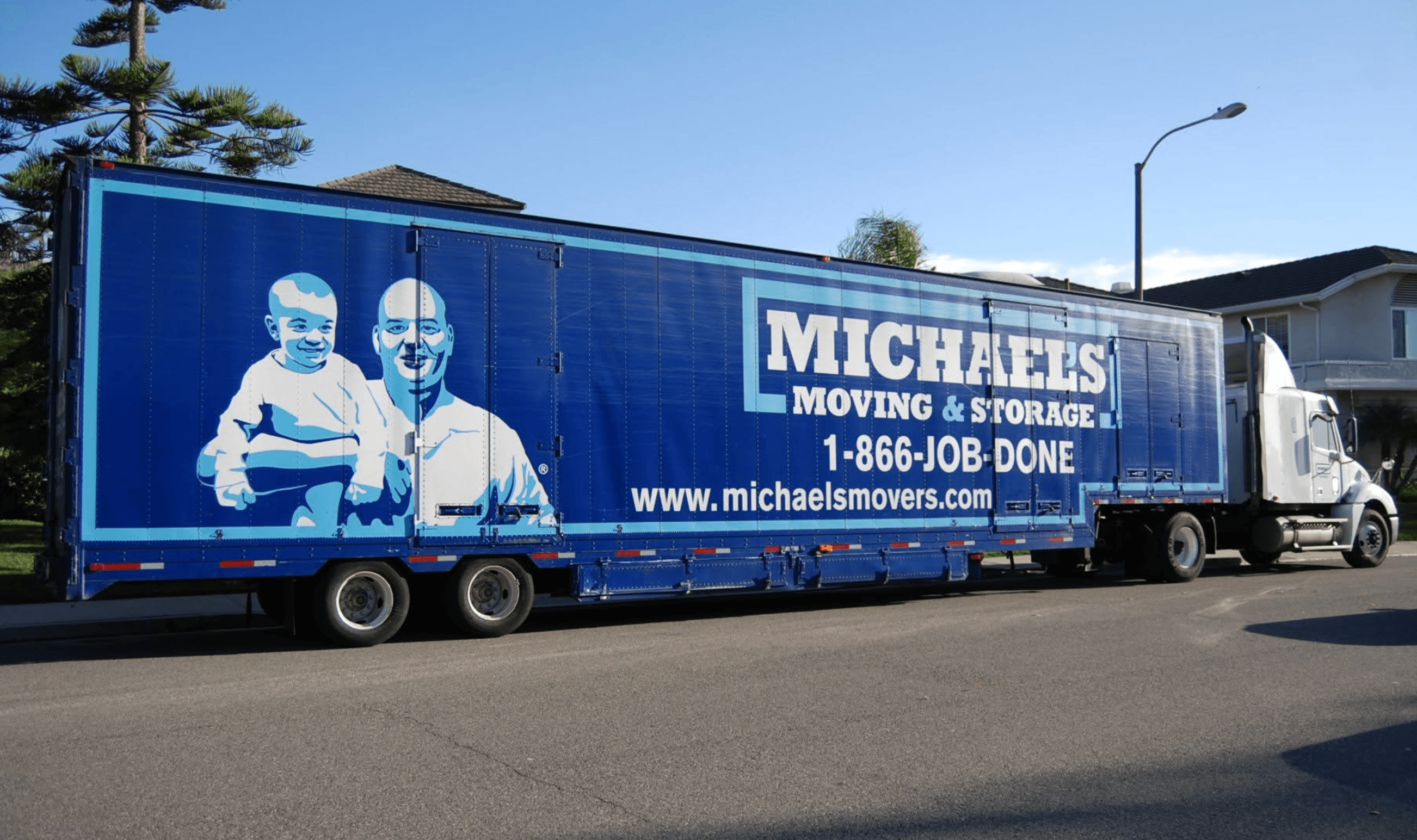 Michael's Moving & Storage moving truck
