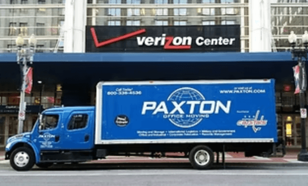 Paxton Van Lines moving truck