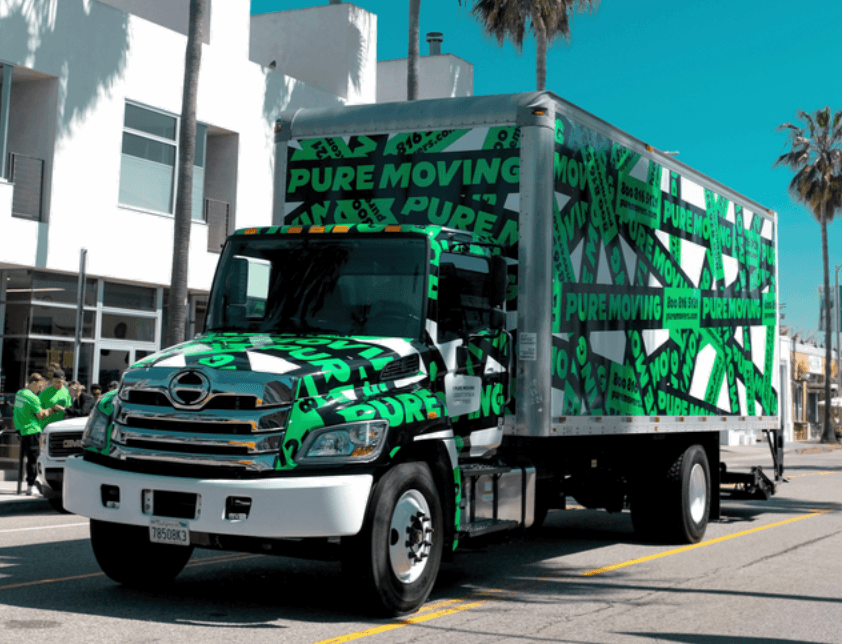 Pure Moving Company San Francisco Movers Local & Long distance moving truck