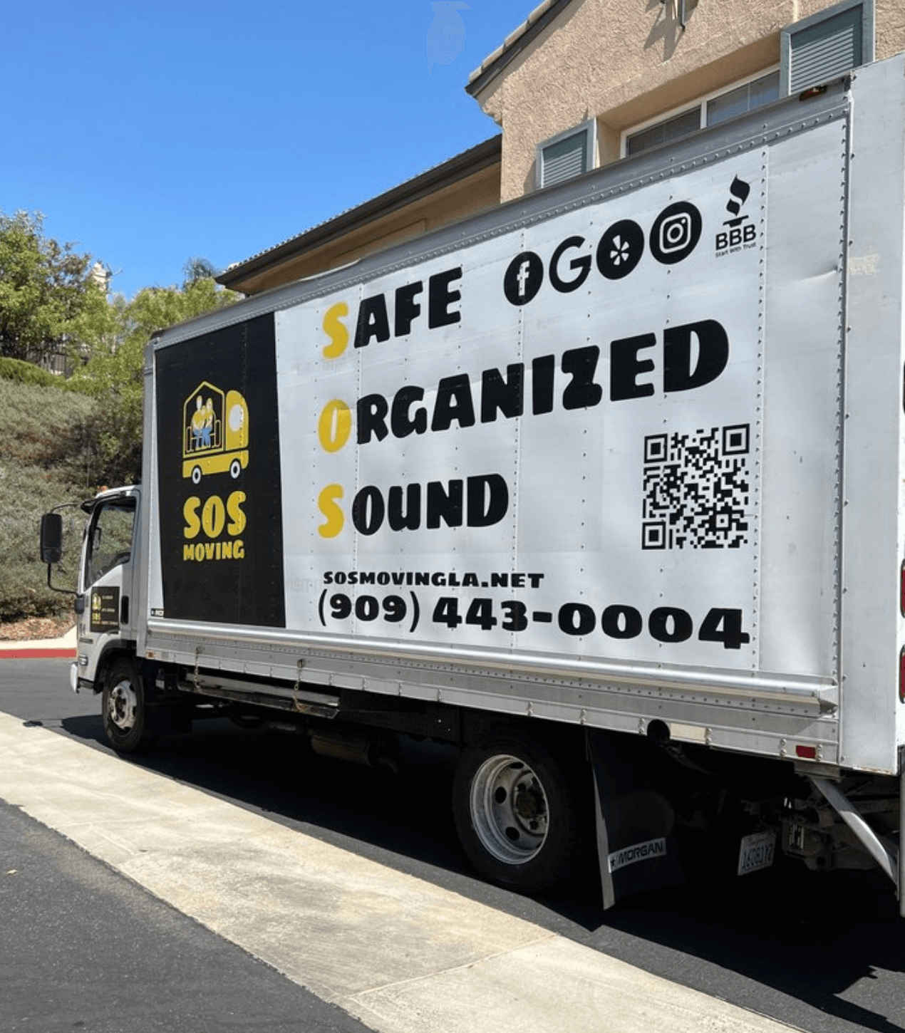 SOS Moving moving truck