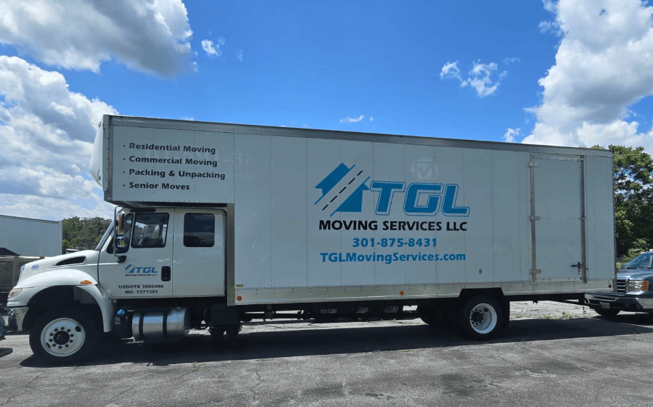 TGL Moving Services LLC moving truck