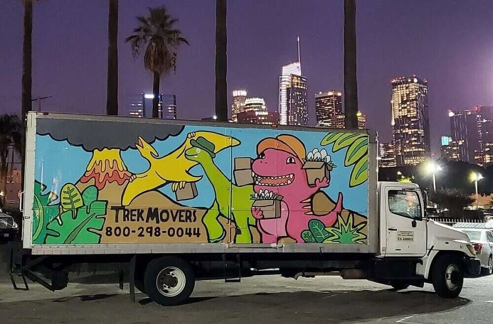 Trek Movers moving truck