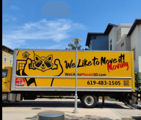 We Like To Move It moving truck