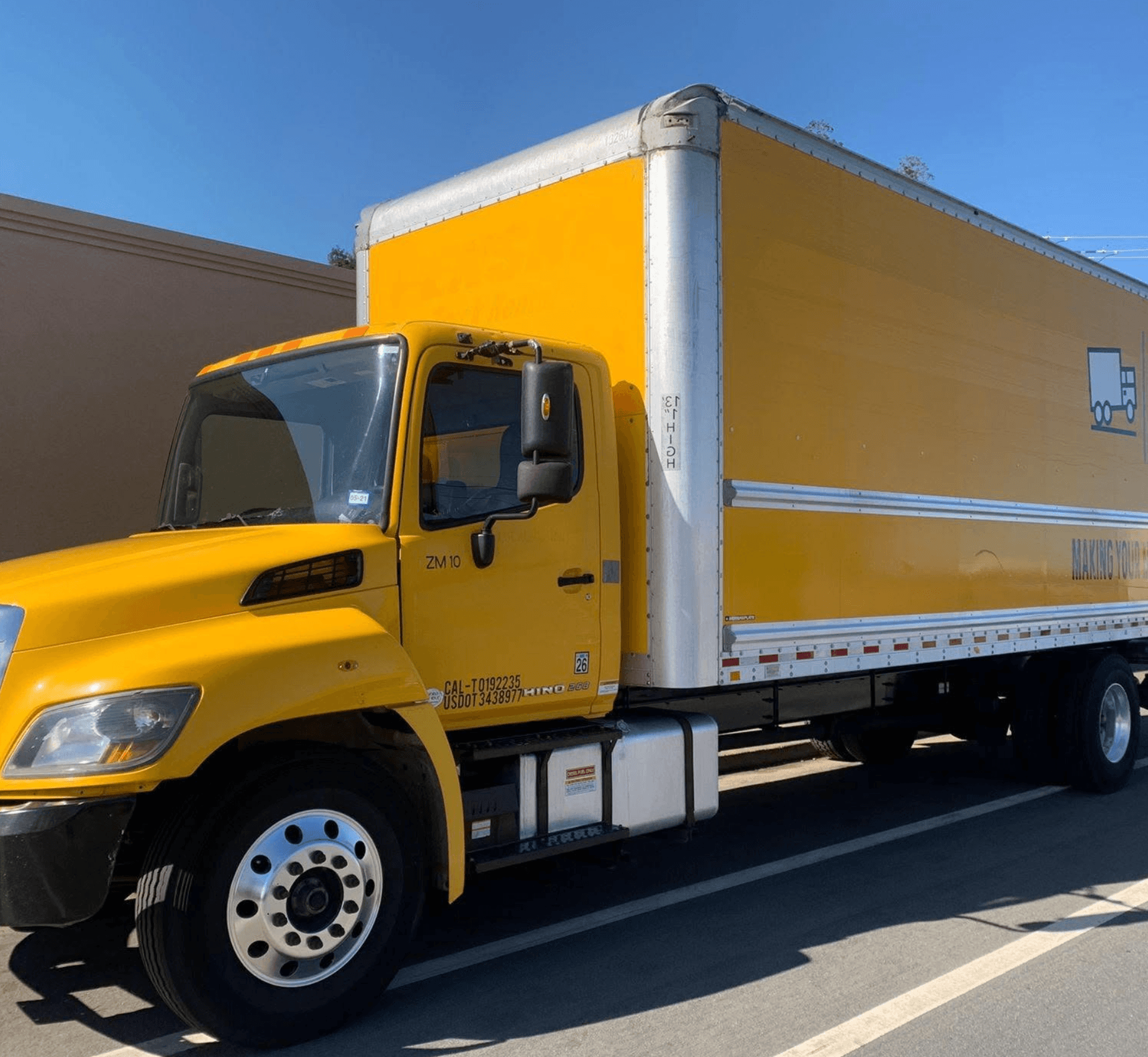 Zapt Movers moving truck