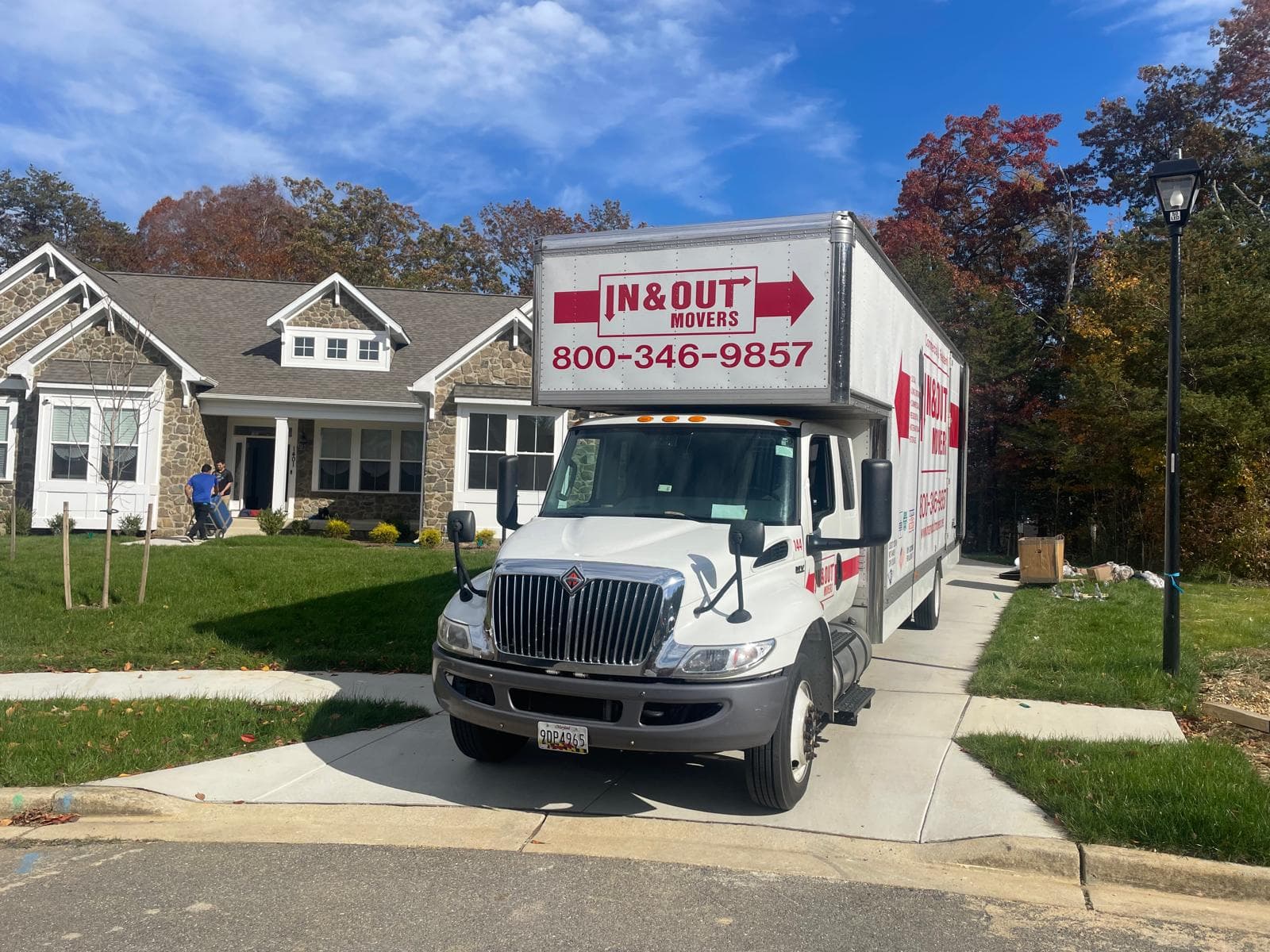 Residential move in progress