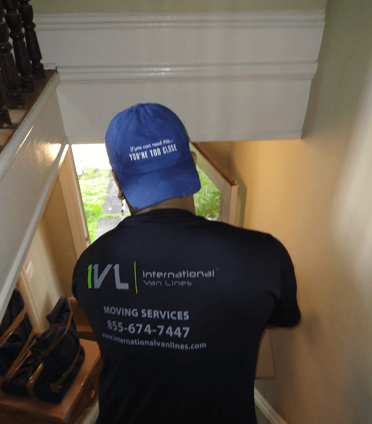 IVL mover navigating stairs
