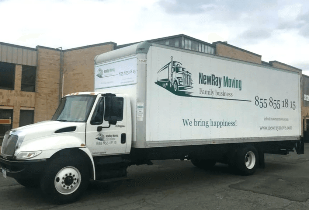 NewRay Moving LLC moving truck