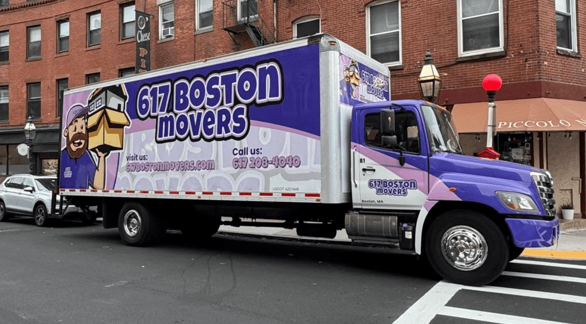 617 Boston Movers moving truck