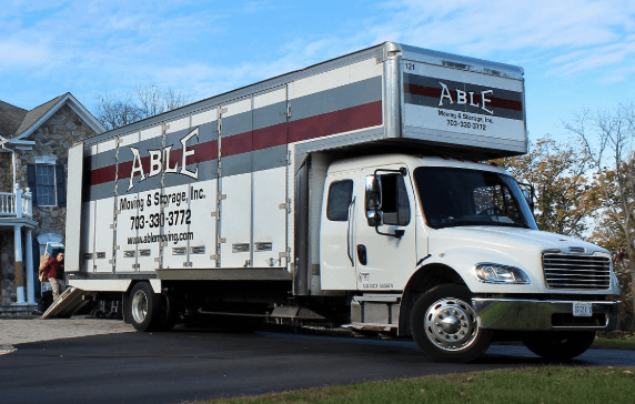 Able Moving & Storage moving truck