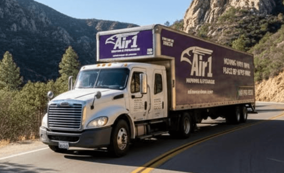 Air 1 Moving and Storage truck