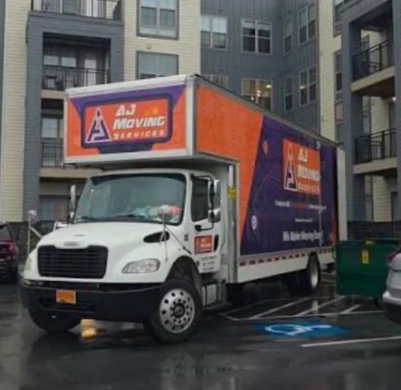 AJ Moving Services moving truck