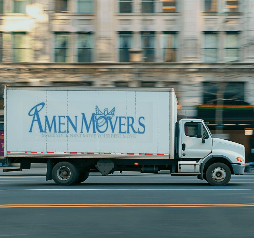 Amen Movers truck