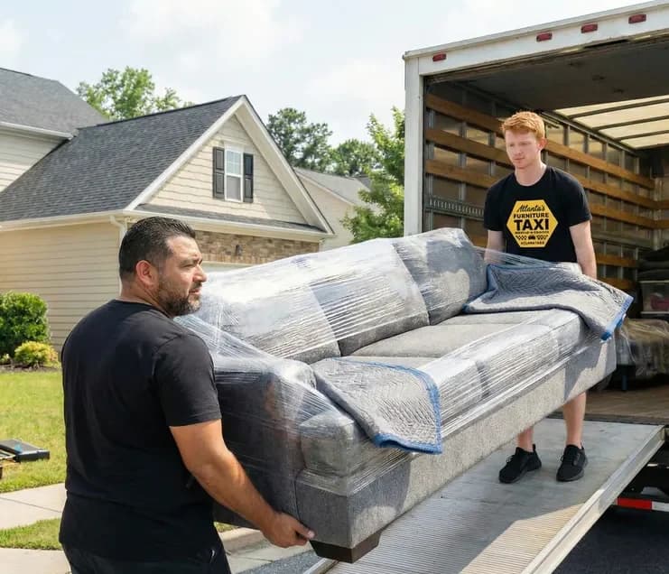 Atlanta Furniture Taxi Moving Company moving truck