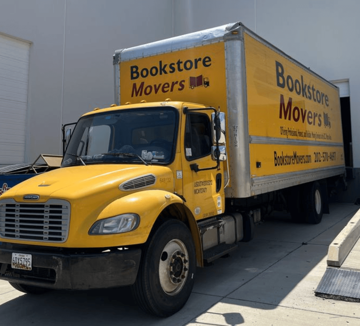 Bookstore Movers moving truck