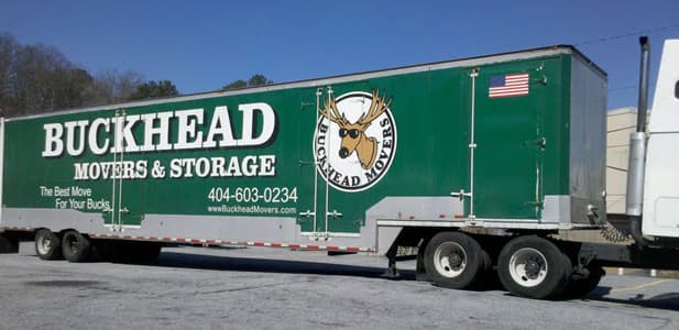 Buckhead Movers moving truck