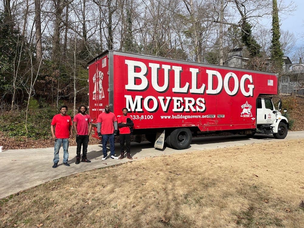 Bulldog Movers, Inc. moving truck