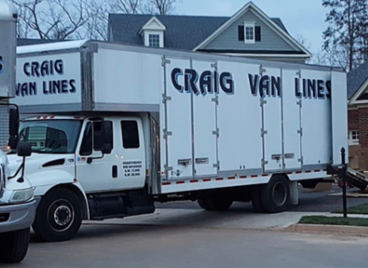 Craig Van Lines, Inc. moving truck