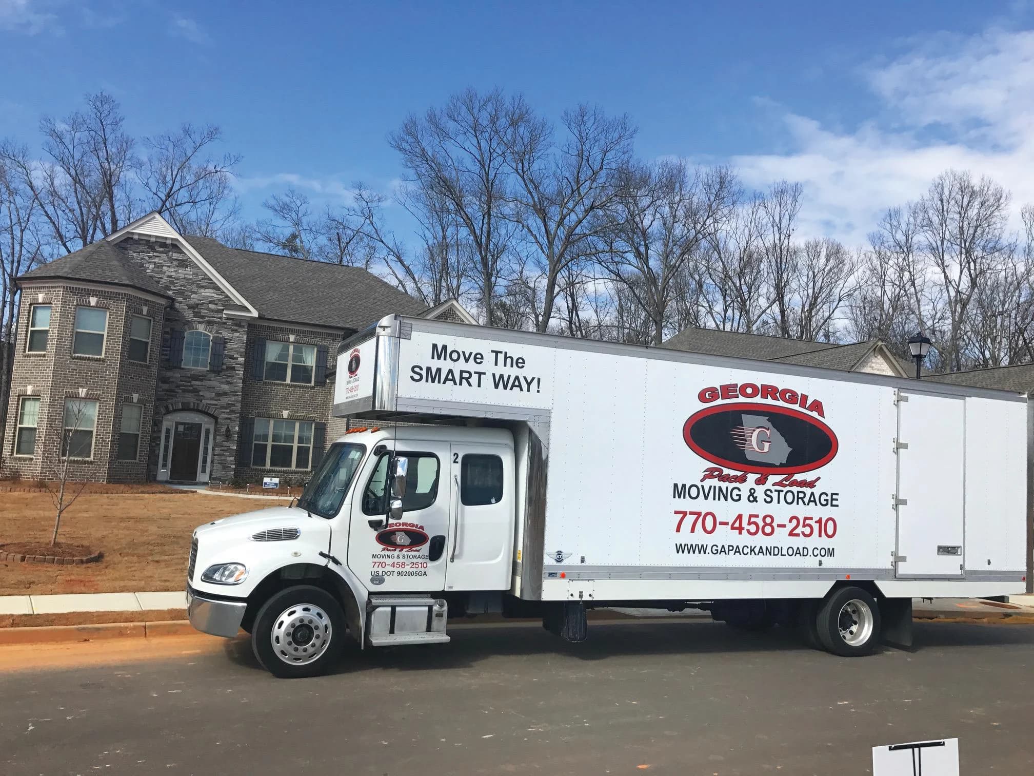 Georgia Pack and Load Moving & Storage moving truck