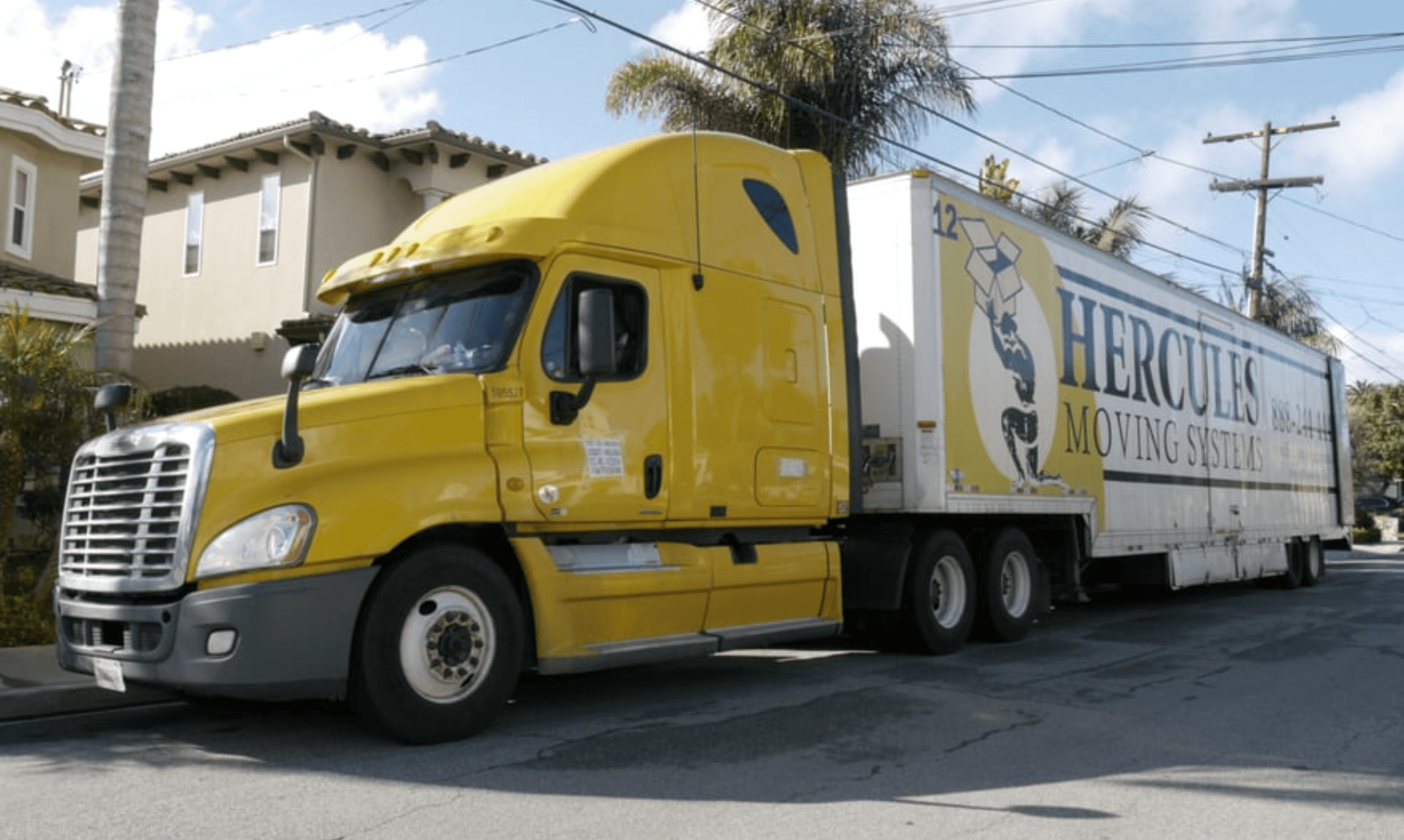 Hercules Moving System truck