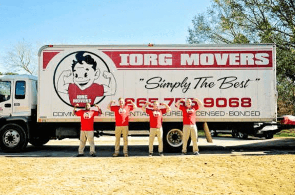 Iorg Movers moving truck