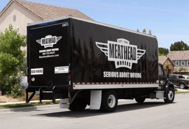 Meathead Movers moving truck