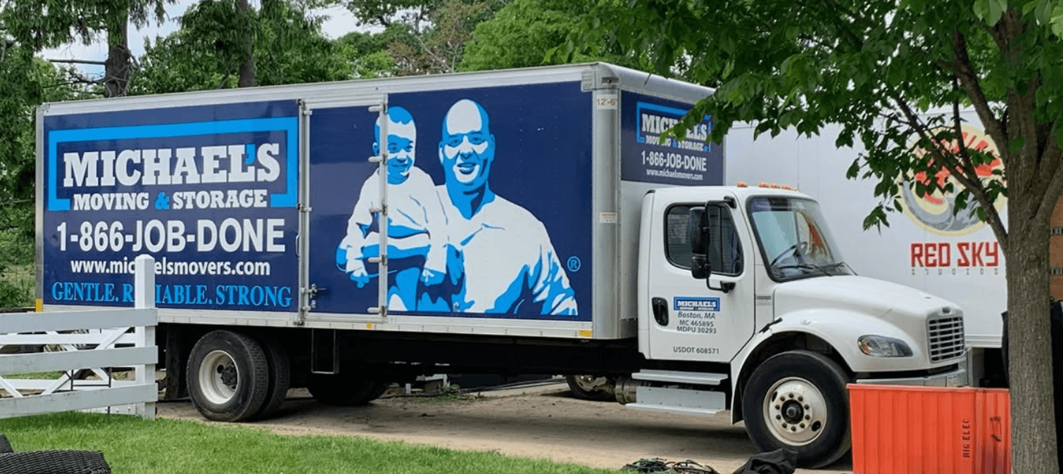 Michael's Moving and Storage moving truck