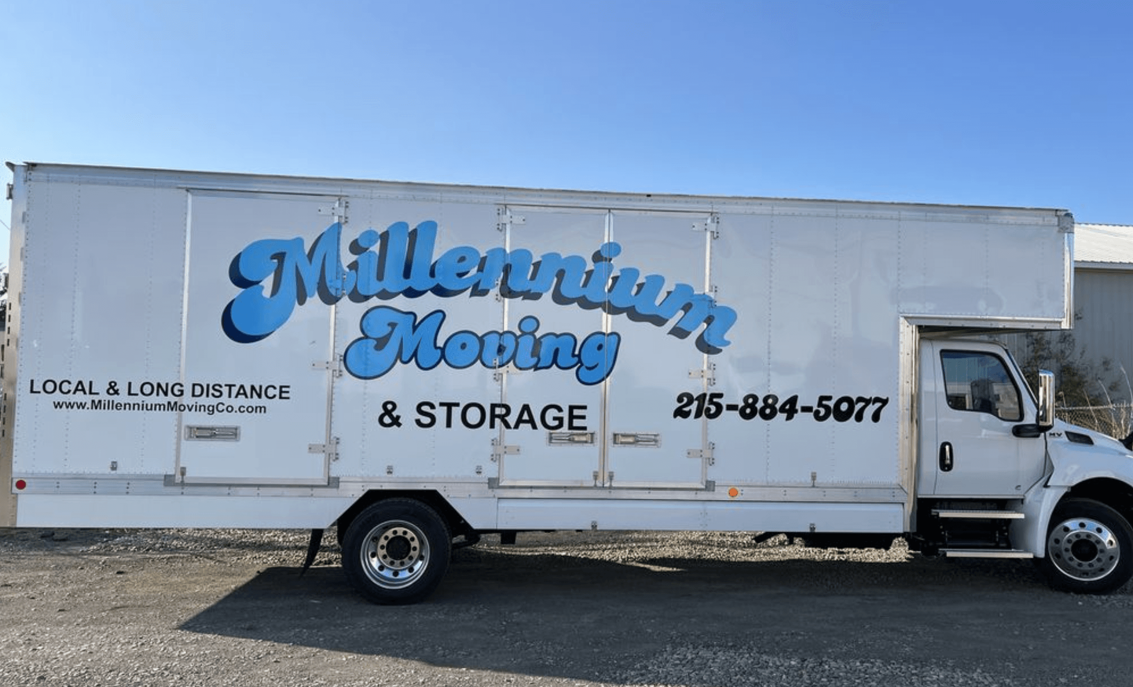 Millennium Moving and Storage truck