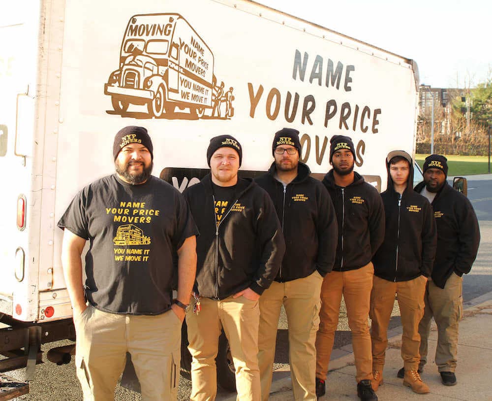 Name Your Price Movers moving truck