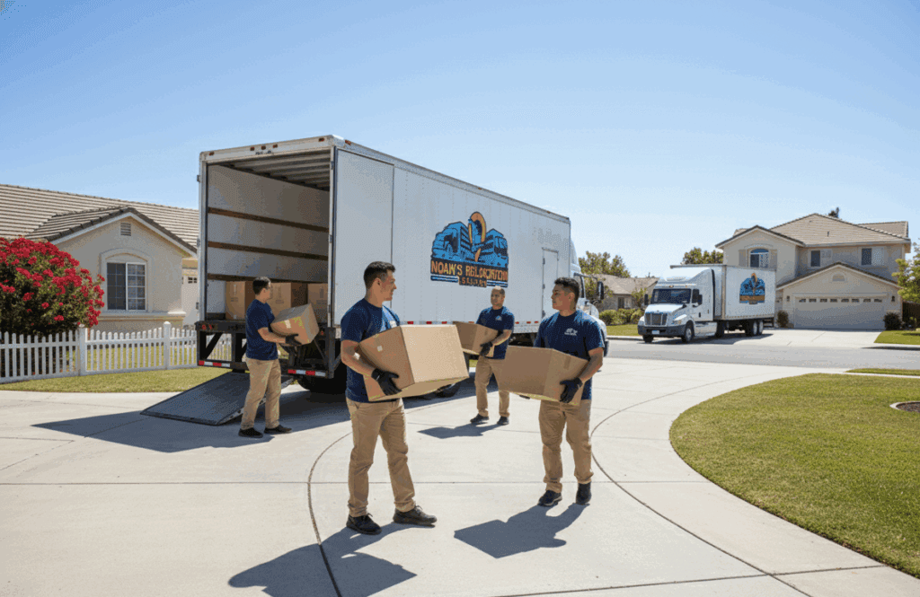 Noah's Relocation Services LLC moving truck