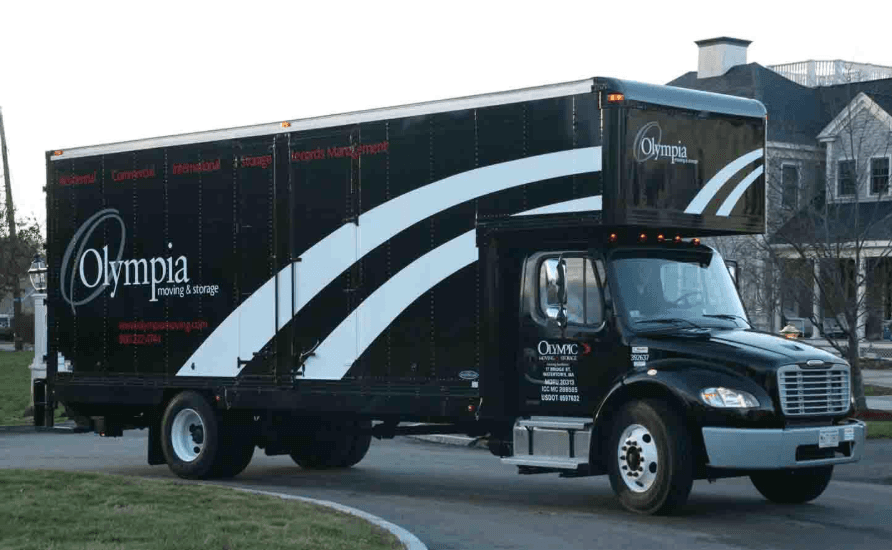 Olympia Moving moving truck