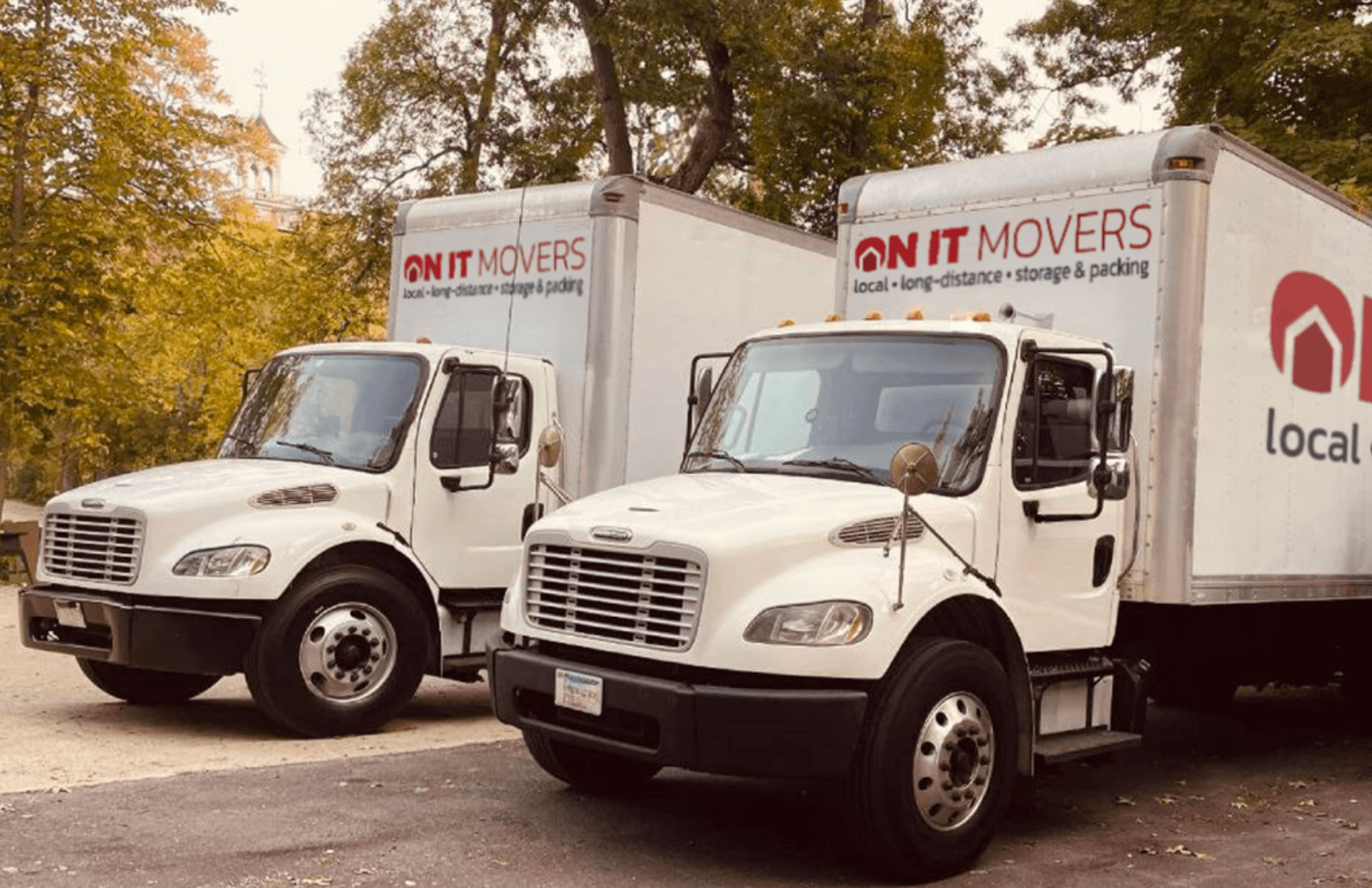 On It Movers moving truck