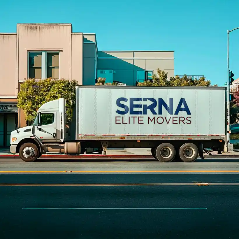 Serna Elite Movers moving truck
