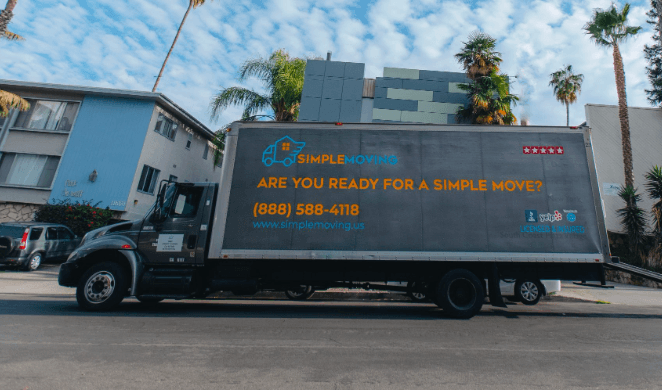 Simple Moving Company moving truck