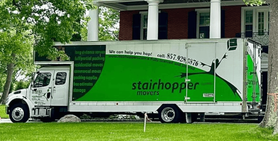 Stairhopper Movers moving truck