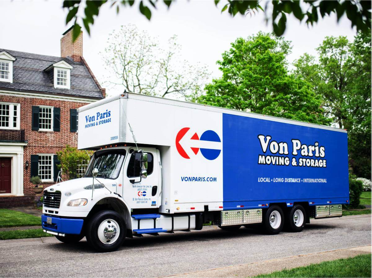 B. Von Paris & Sons, Inc. moving truck