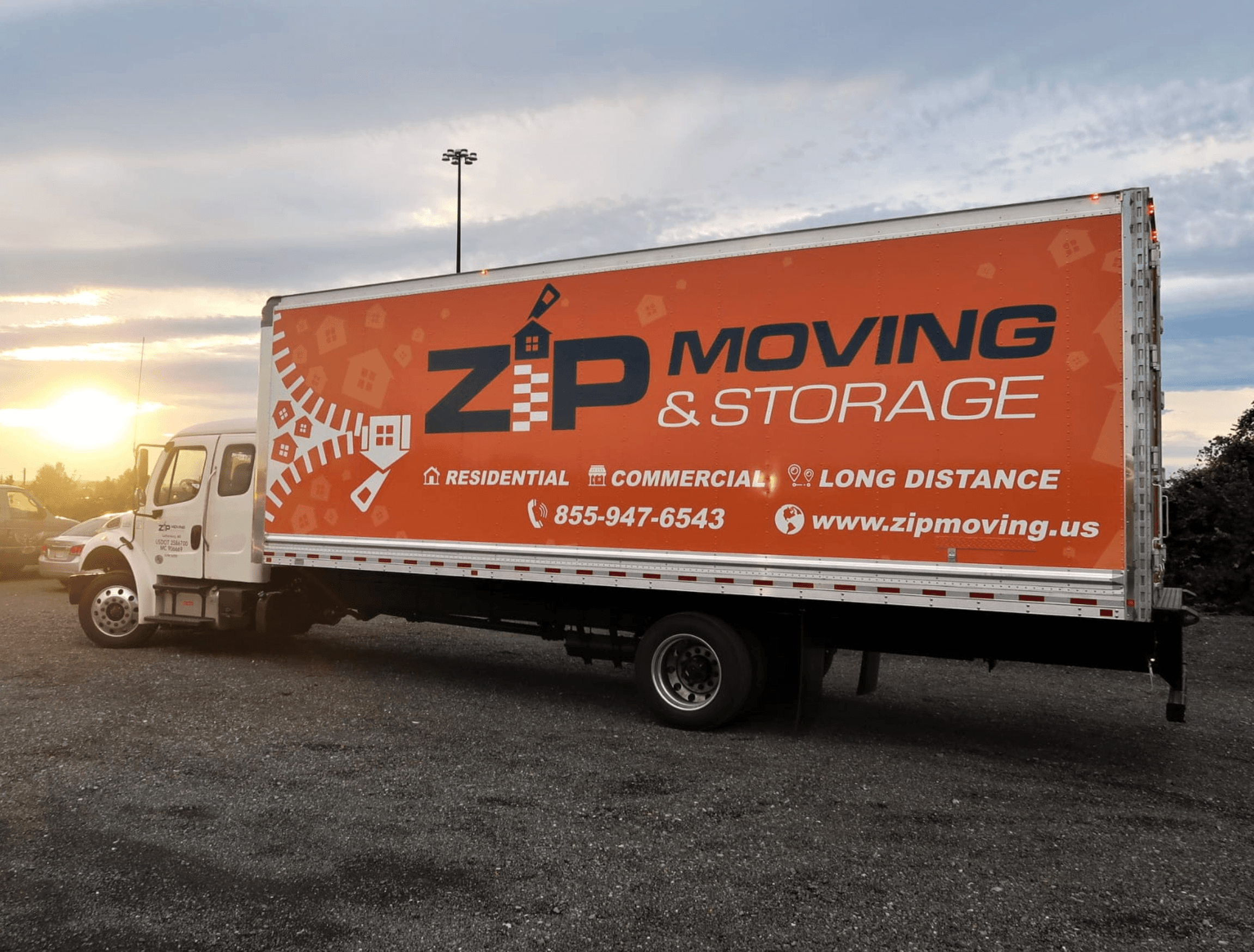 Zip Moving and Storage - Atlanta moving truck