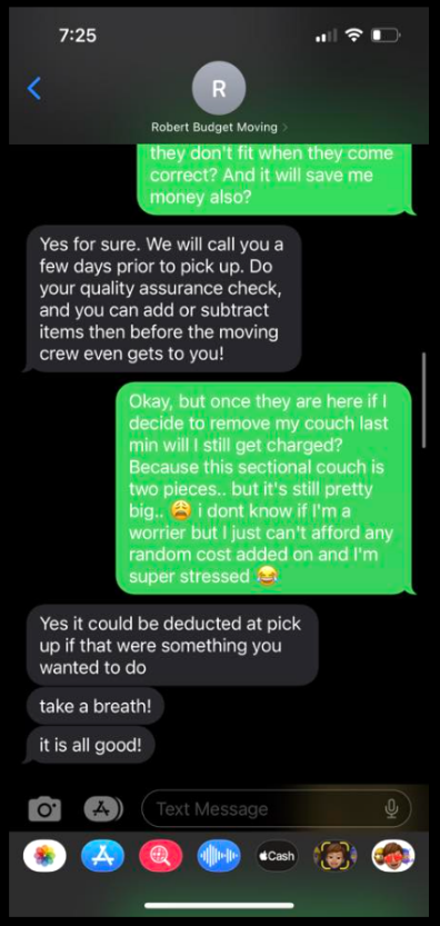 Evidence from Operation Protect Our Moves