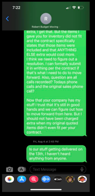 Evidence from Operation Protect Our Moves