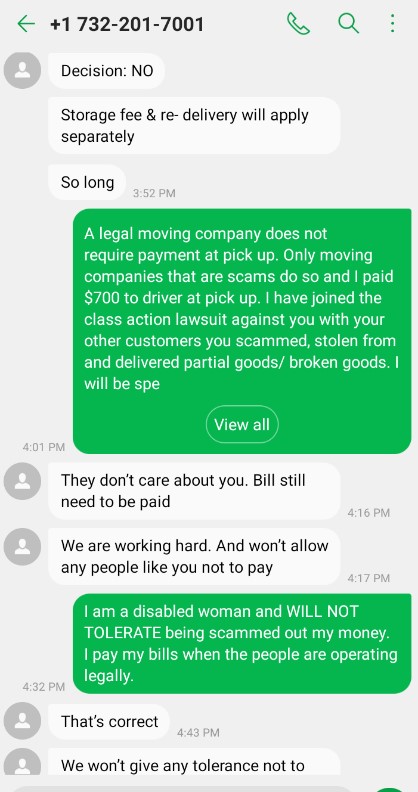 Evidence from Operation Protect Our Moves