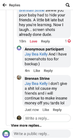 Evidence from Operation Protect Our Moves