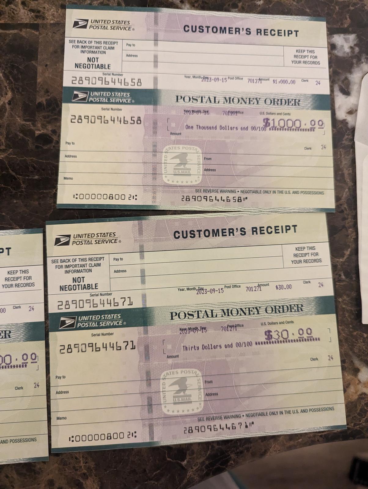 Evidence from Operation Protect Our Moves